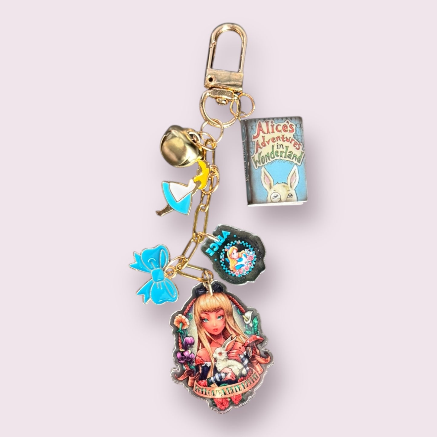 Alice Inspired Bag Charm