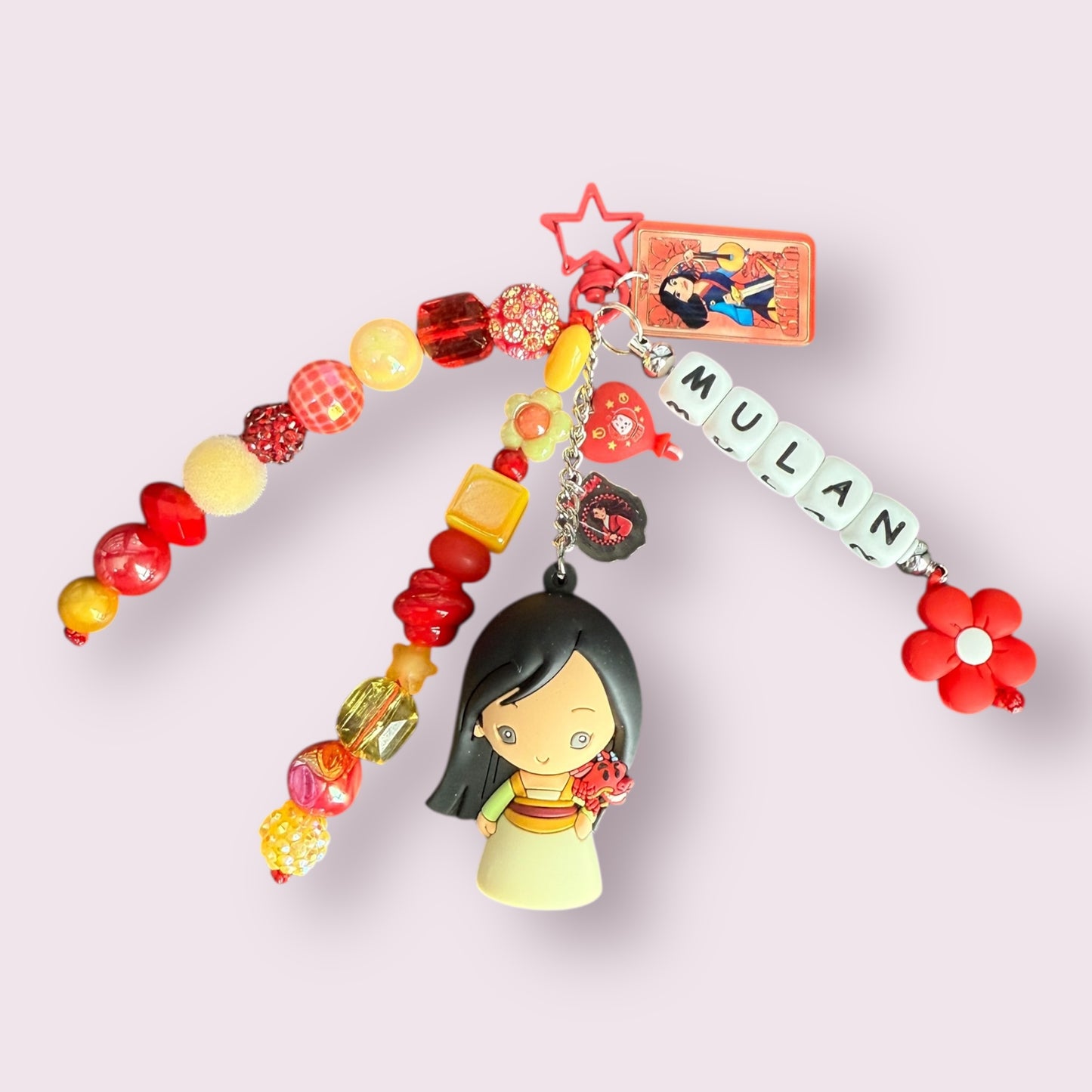 Mulan Inspired Bag Charm