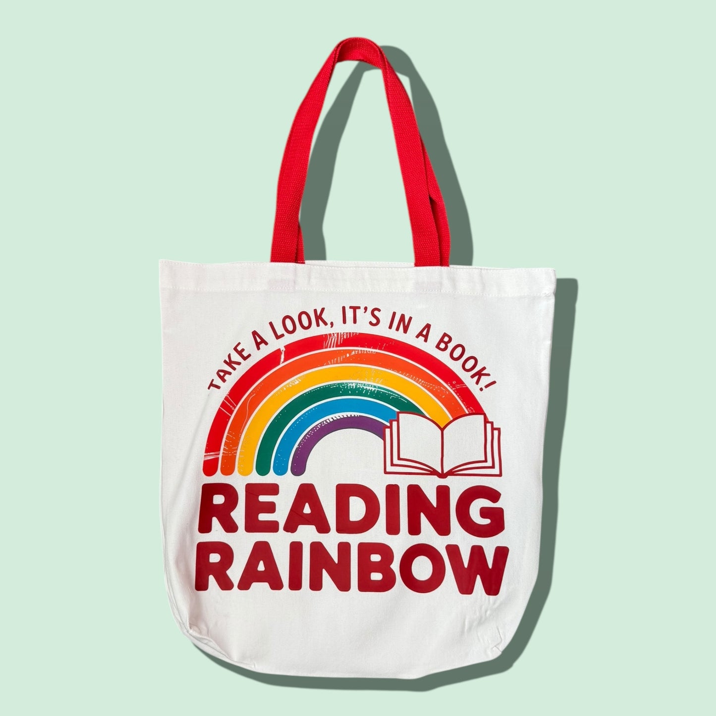 Reading Rainbow Tote