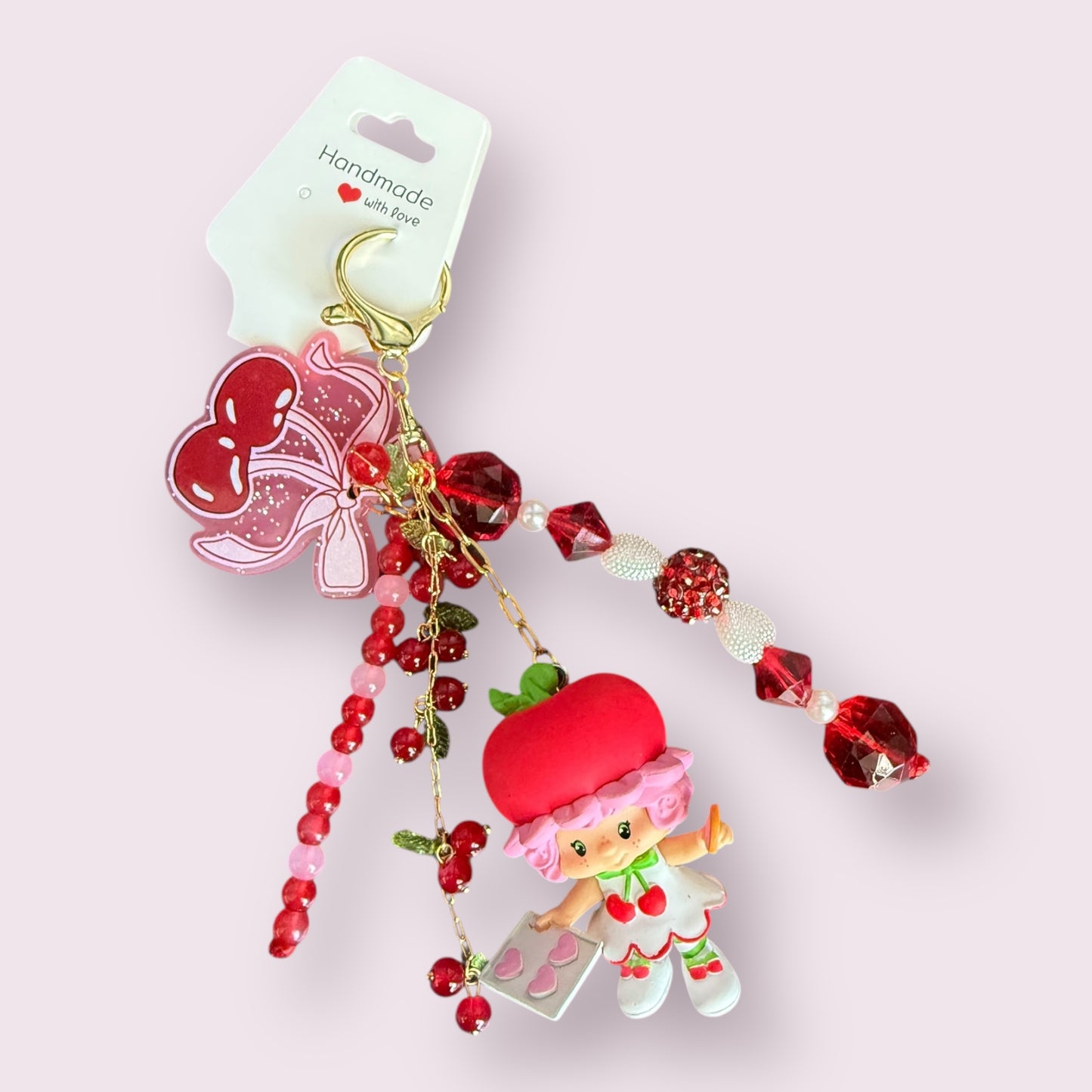 Cherry Cuddler Bag Charm