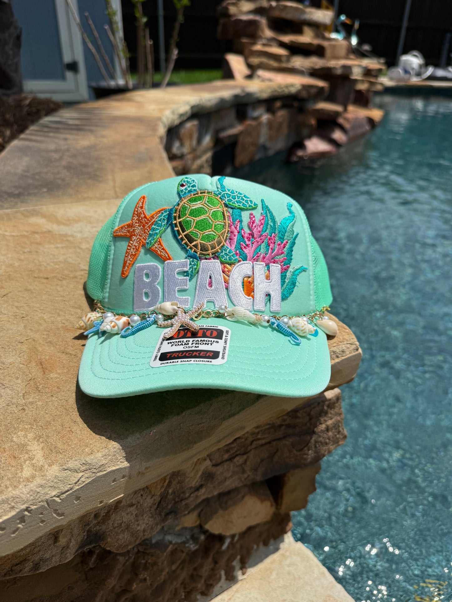 Beach Cap (Seafoam)