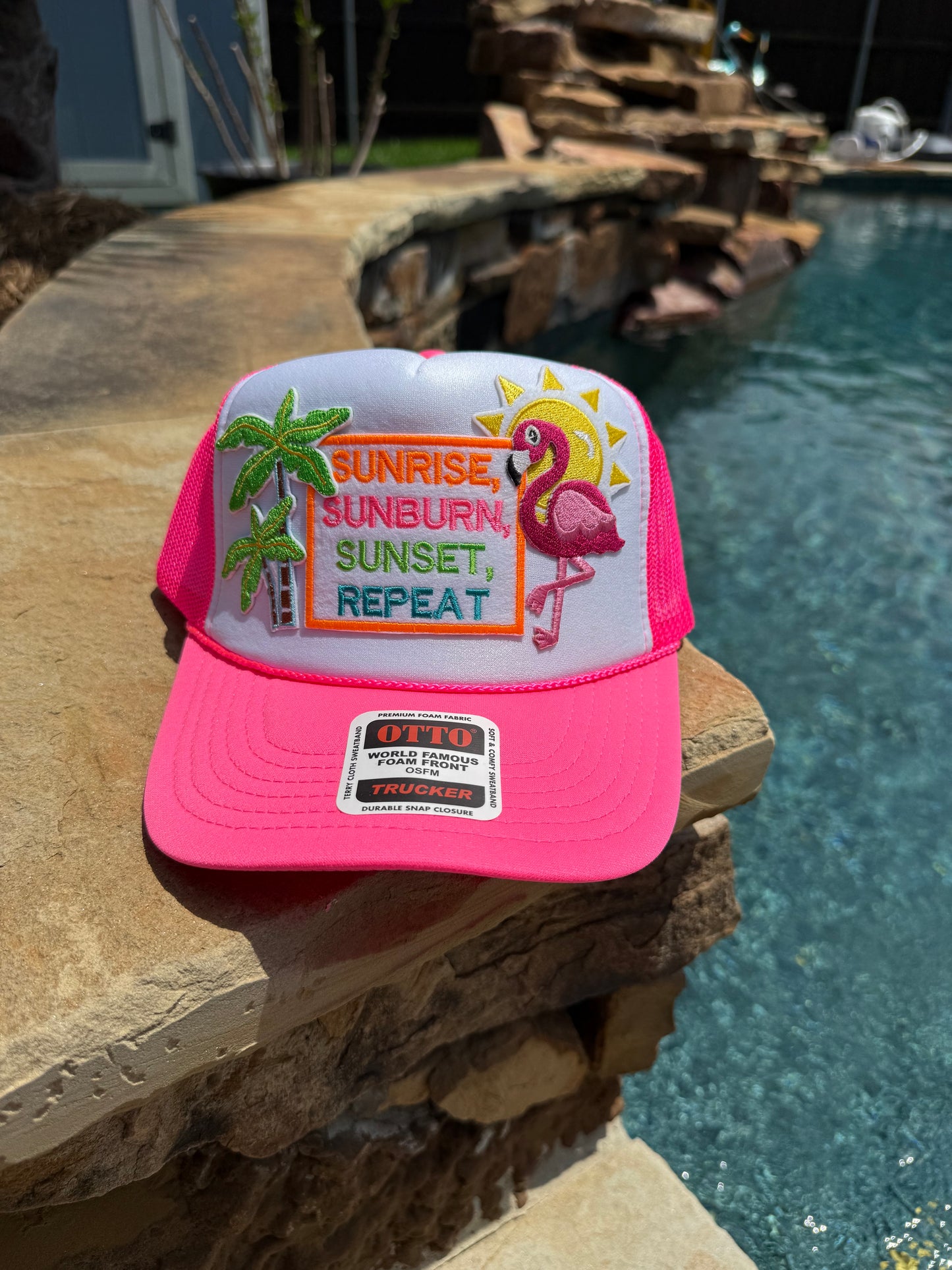 Sunrise, Sunburn, Sunset, Repeat Cap
