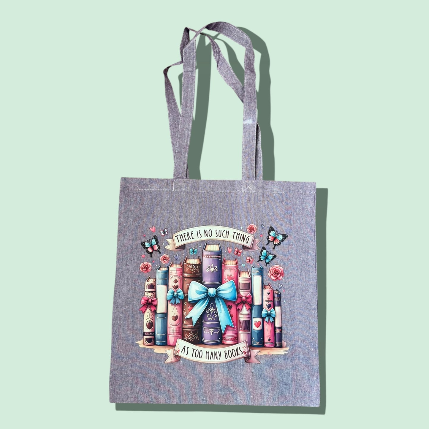 Bookish Tote (No Such Thing as Too Many Books)