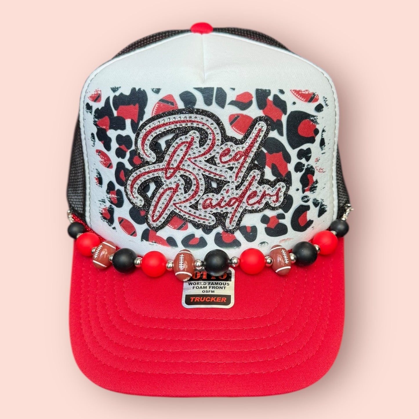Red, White & Black Red Raiders Cap