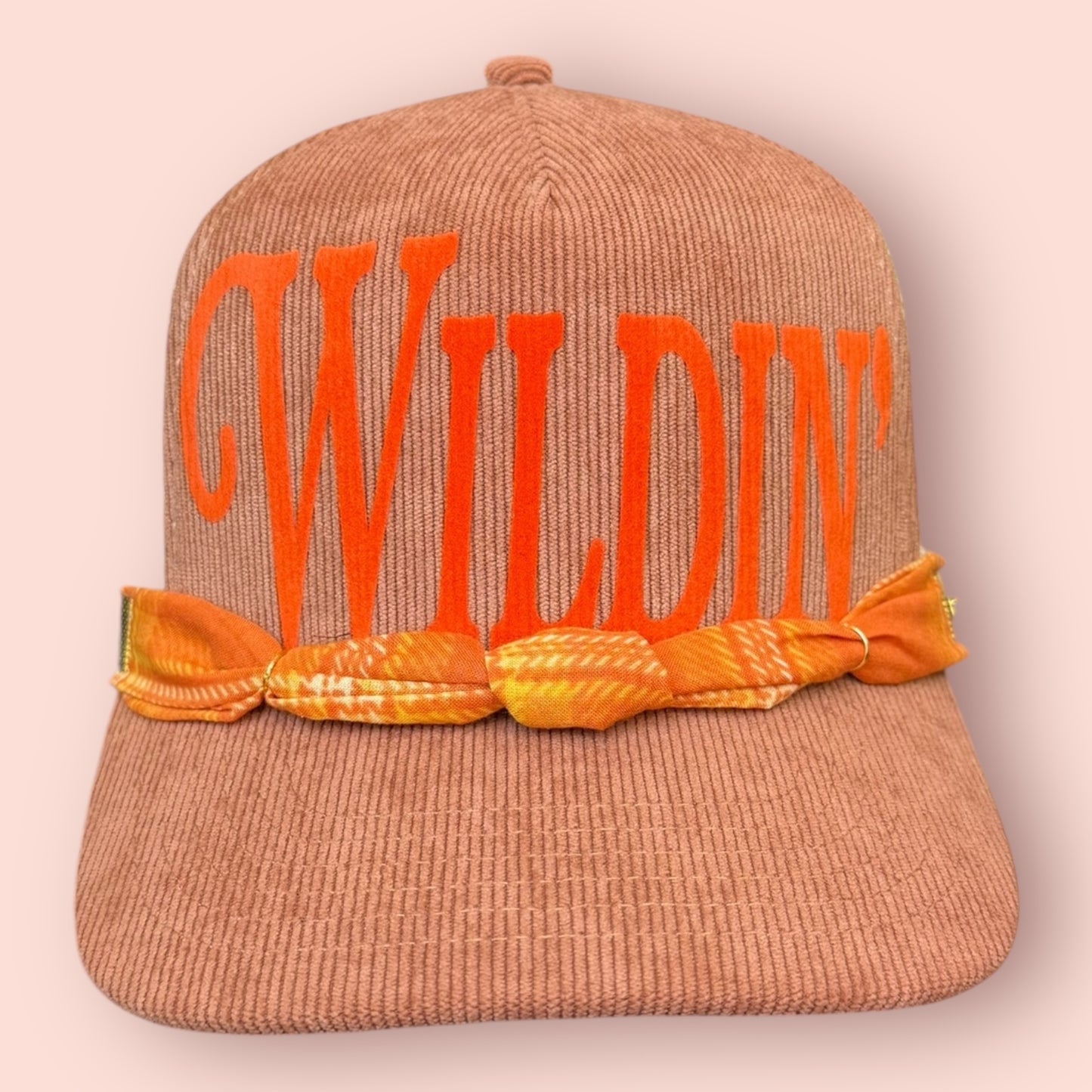 Rose Corduroy Wildin' Cap