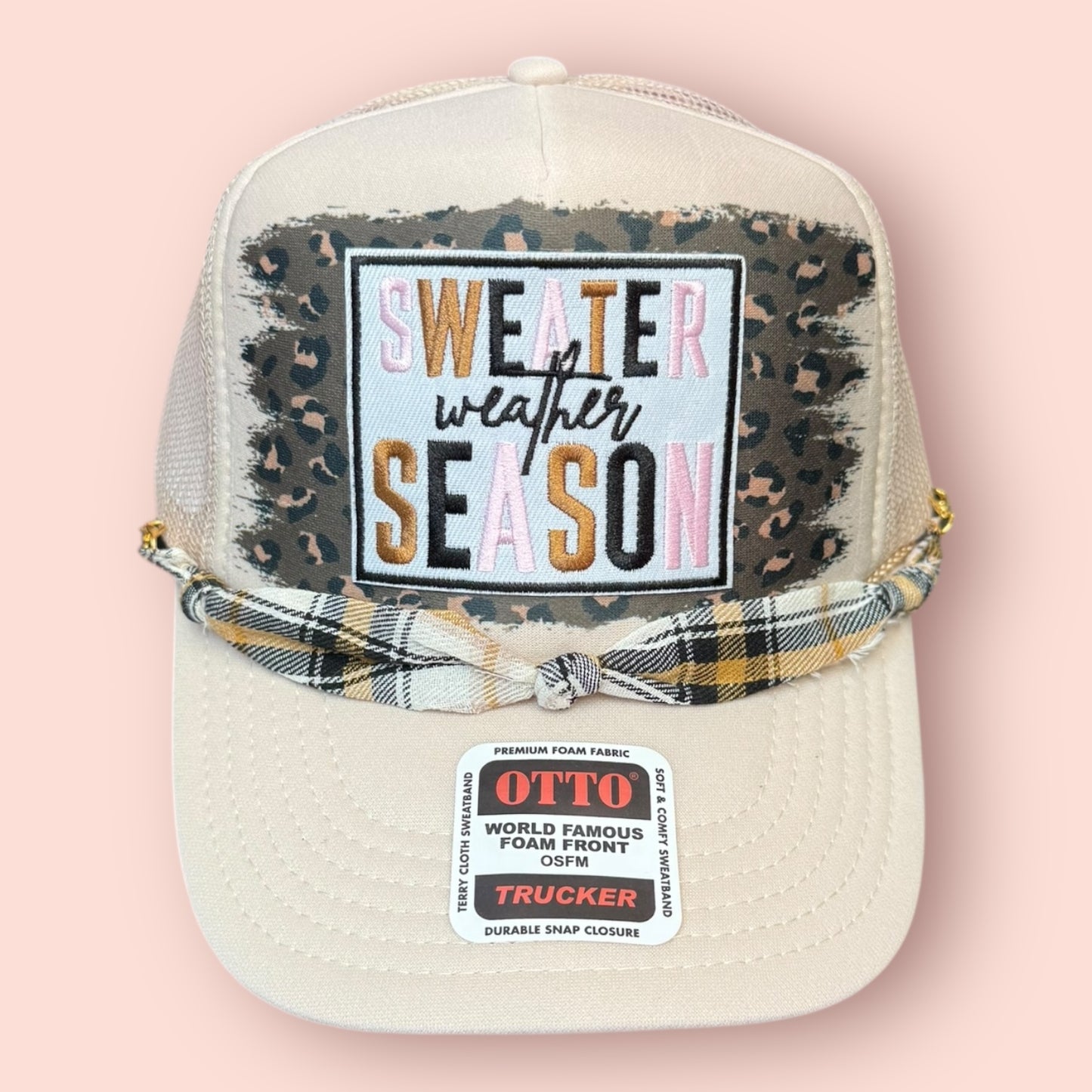 Khaki Sweater Weather Season Cap