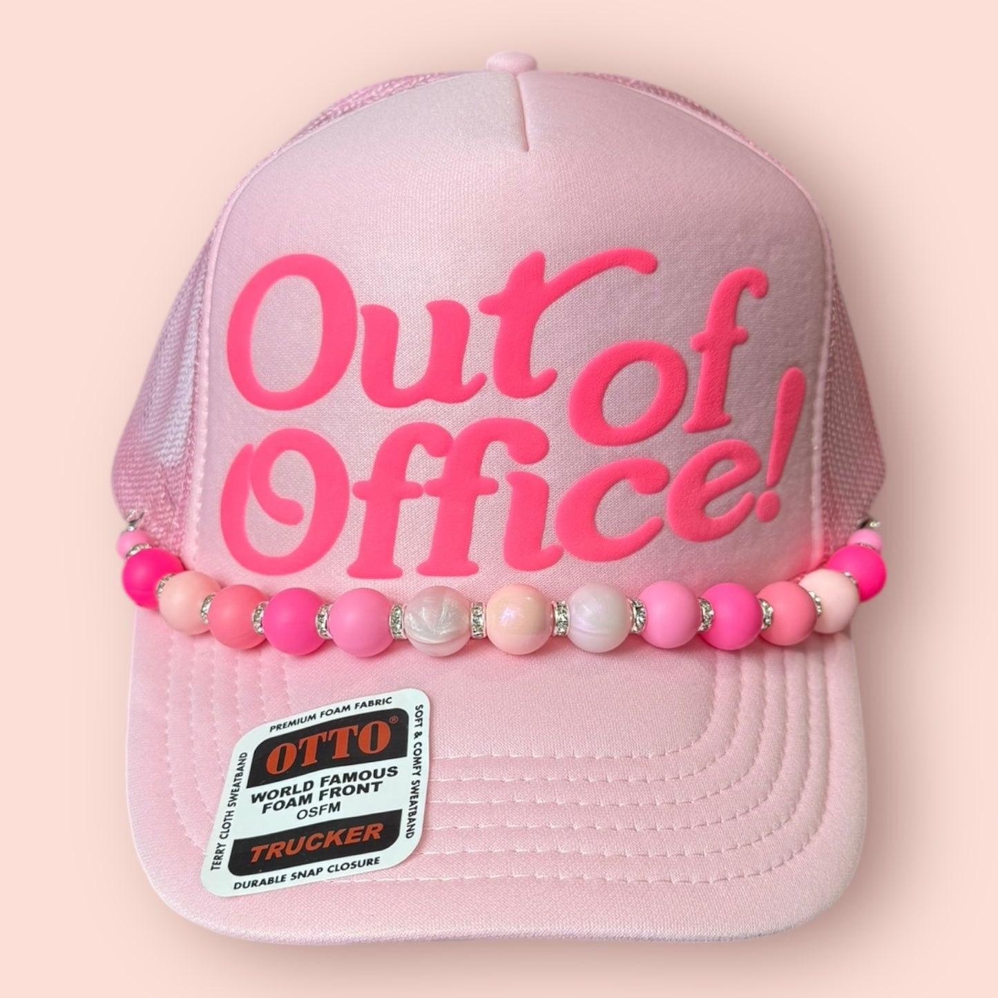 Soft Pink Out of Office Cap
