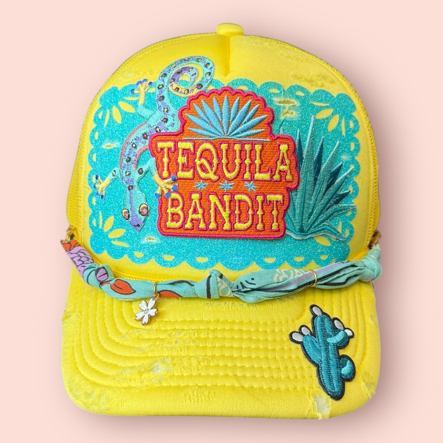 Neon Yellow Tequila Bandit Cap