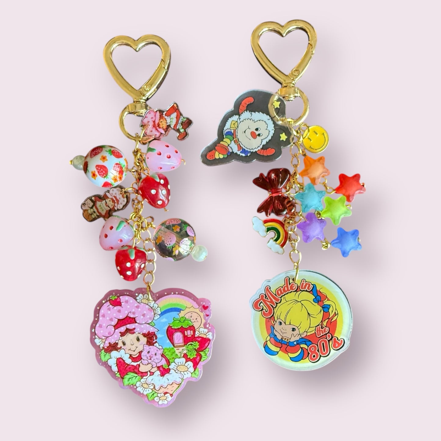 Rainbow Bright Bag Charm