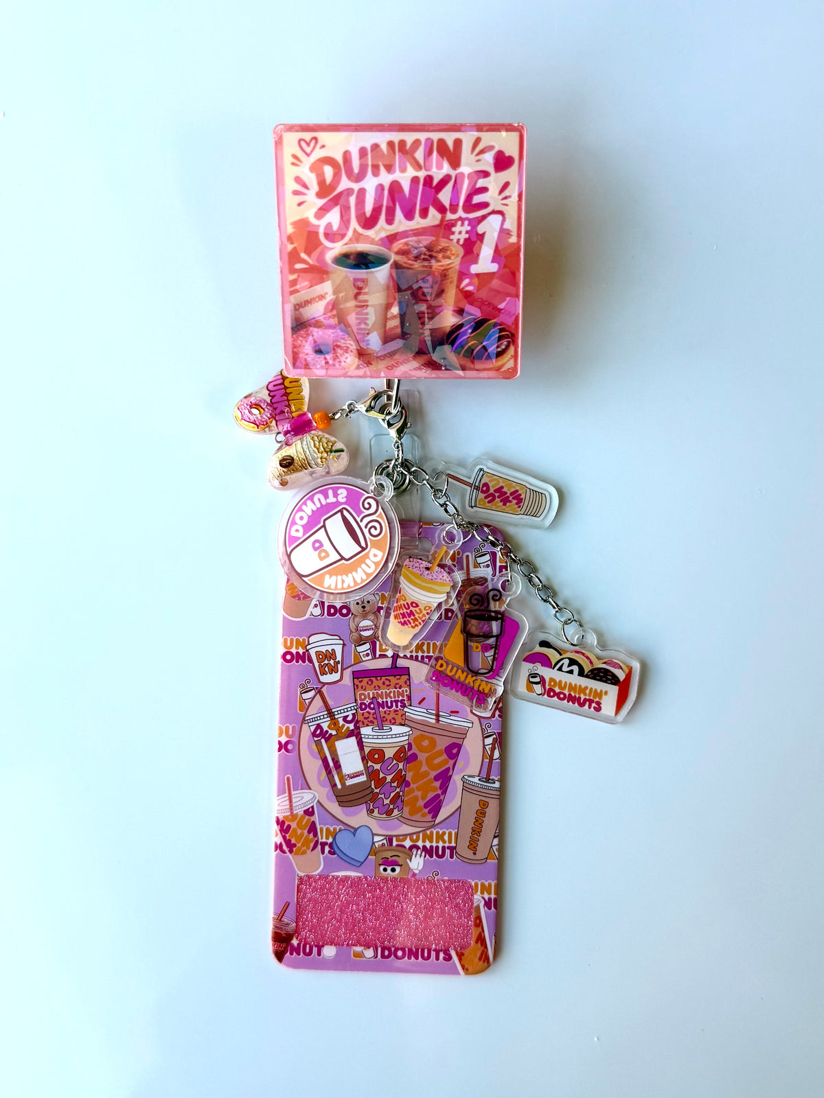Dunk Donuts Interchangeable Badge Reel