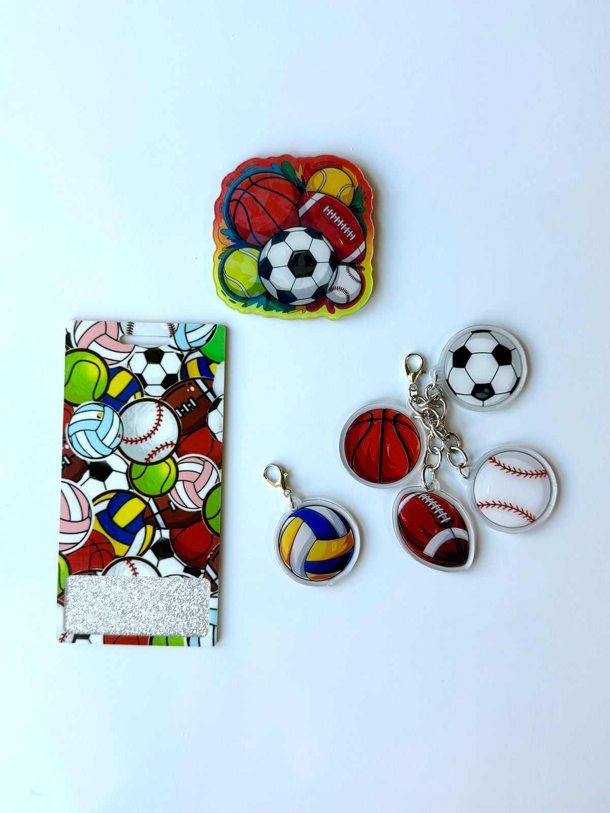 Sports Interchangeable Badge Reel