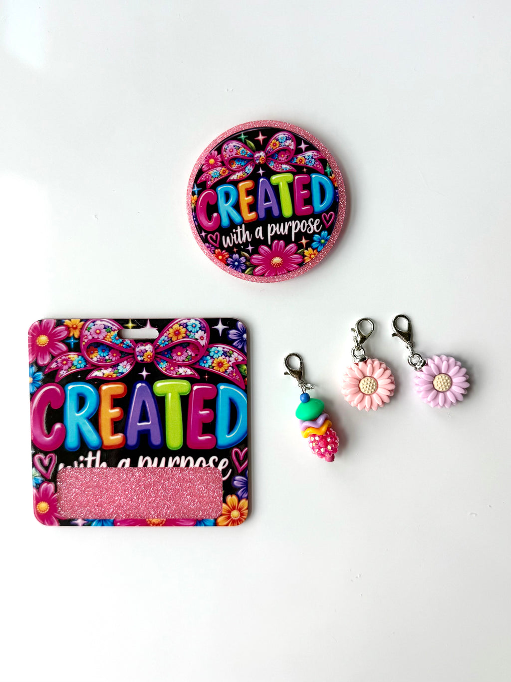 Autism Awareness Interchangeable Badge Reel Buddy