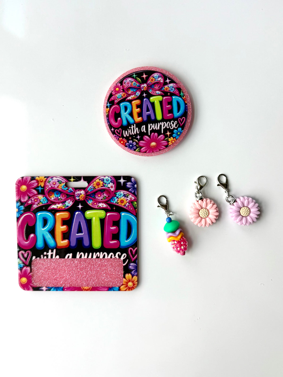 Autism Awareness Interchangeable Badge Reel Buddy
