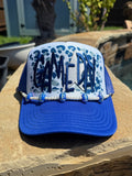 Game Day (Blue & Gray) on Royal Blue Cap
