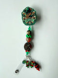Freddy Beaded Interchangeable Badge Reel