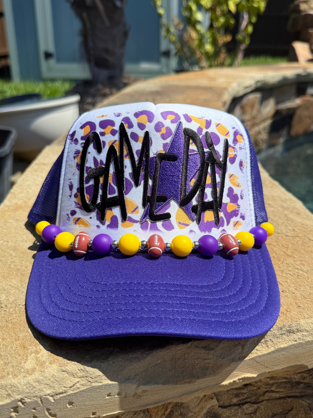 Game Day (Yellow & Purple) Cap