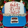 Baby it's Cold outside (blue and red)