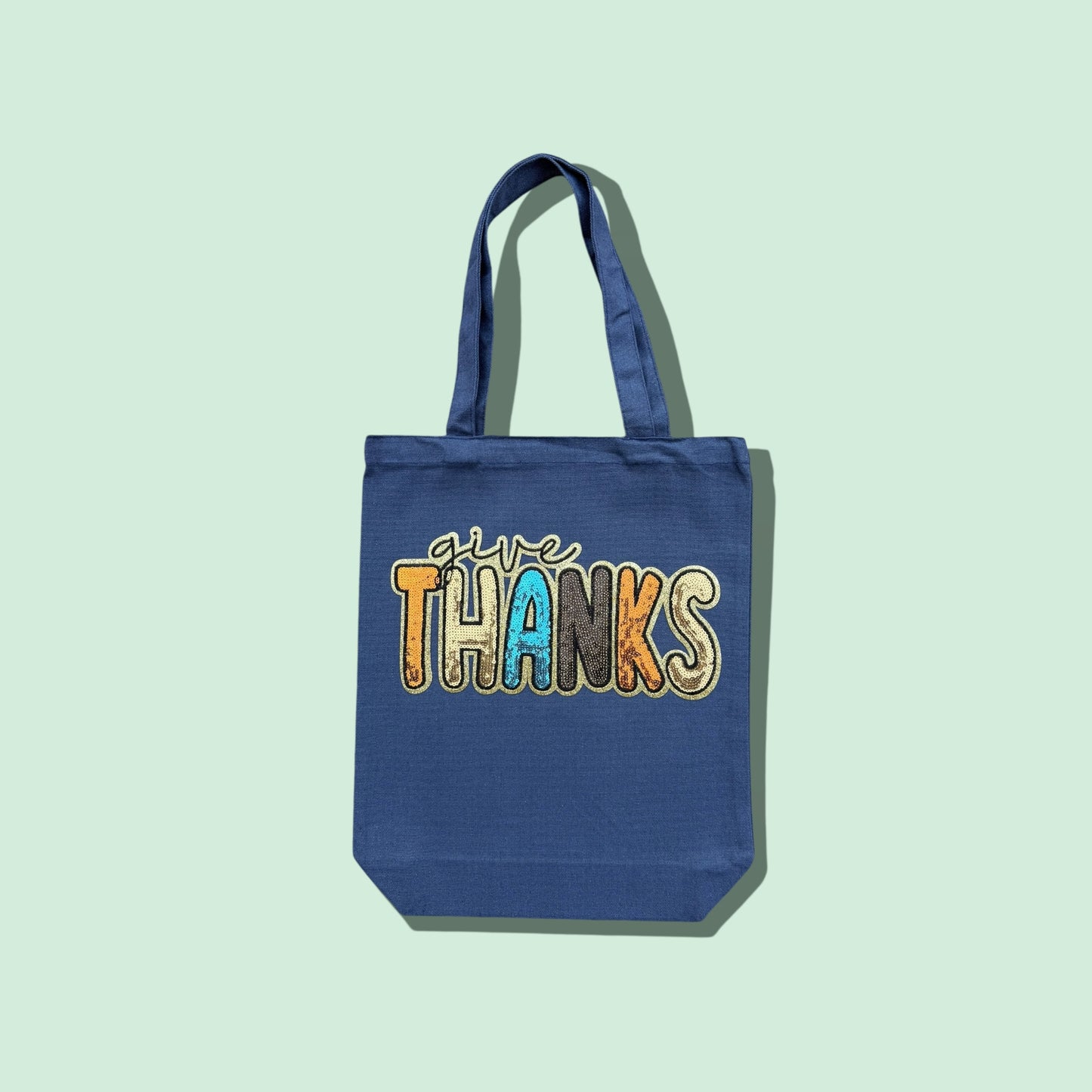 Give Thanks Patch Tote