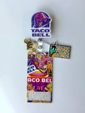 Taco Bell Interchangeable Badge Reel