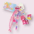 Pink Care Bear Bag Charm