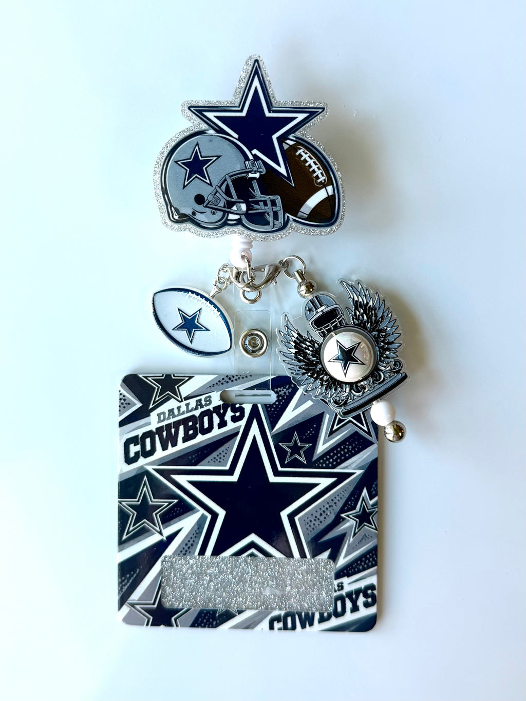 Dallas Cowboys Interchangeable Badge Reel