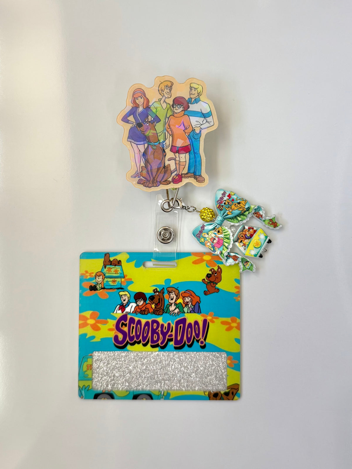 Scooby- Doo Interchangeable Badge Reel Buddy