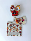 Chip n' Dale Interchangeable Badge Reel