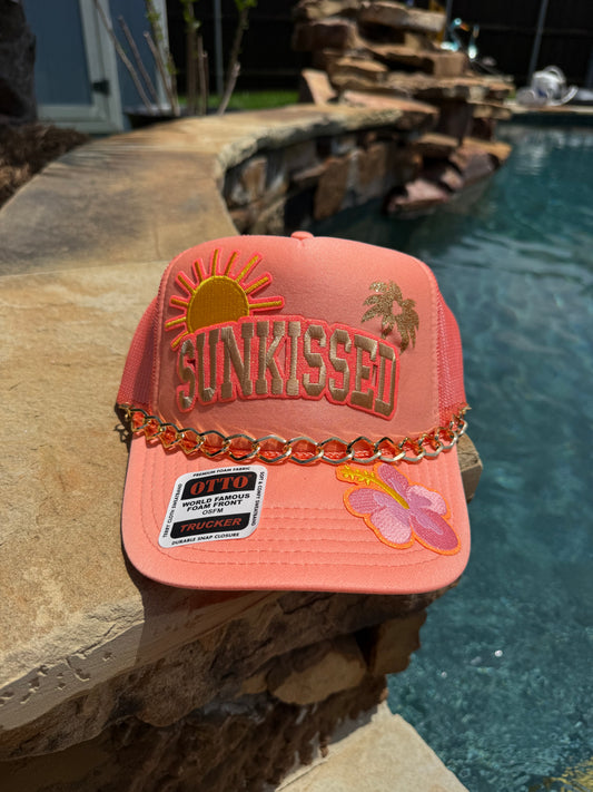 Orange Sunkissed Cap