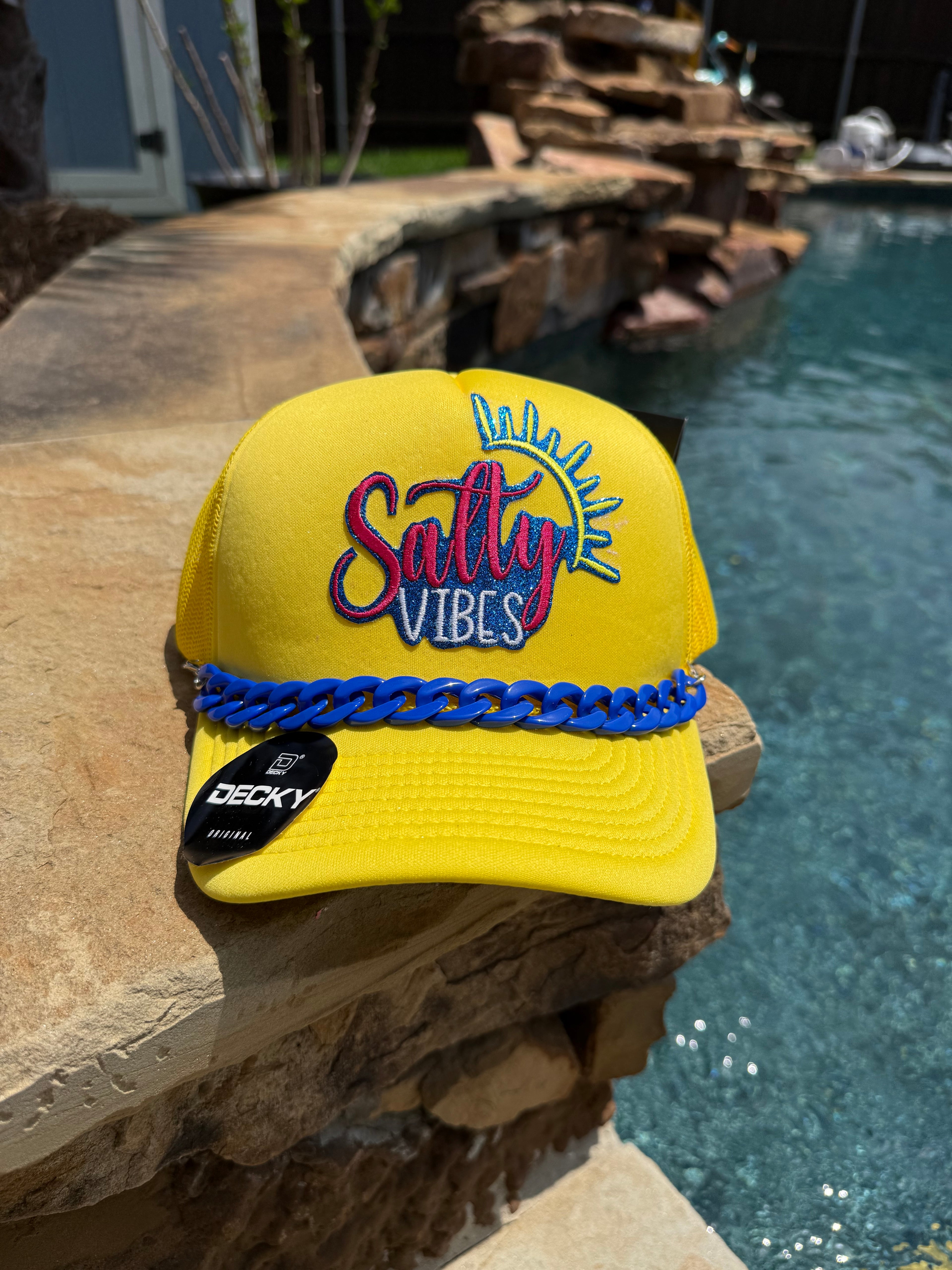 Salty Vibes Beach Cap