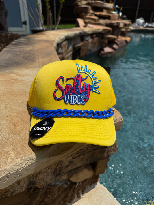 Salty Vibes Beach Cap