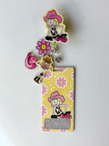 Lizzie Girl Cowgirl Interchangeable Badge Reel Buddy