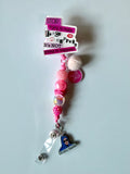 Mean Girls Beaded Interchangeable Badge Reel