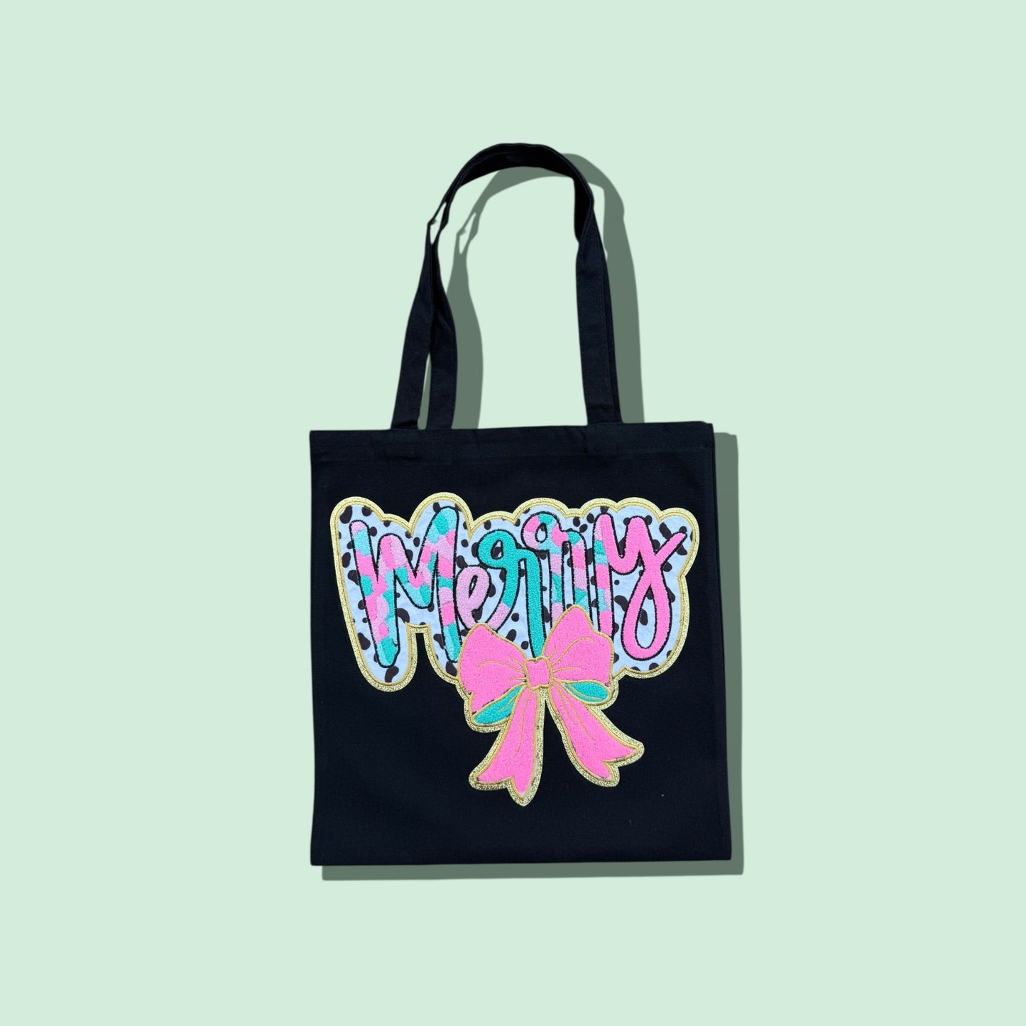 Colorful Merry Patch Tote