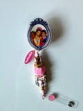 Clueless Beaded Interchangeable Badge Reel