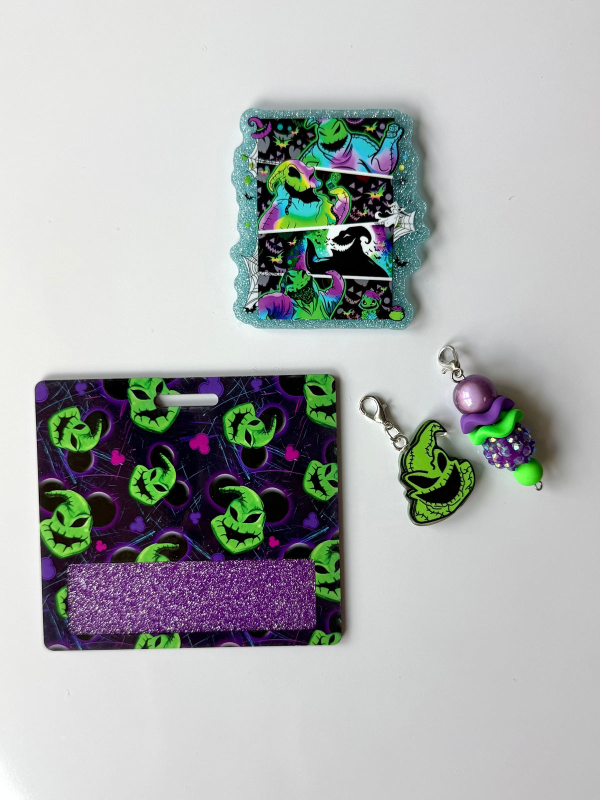 Oogie Boogie Interchangeable Badge Reel Buddy