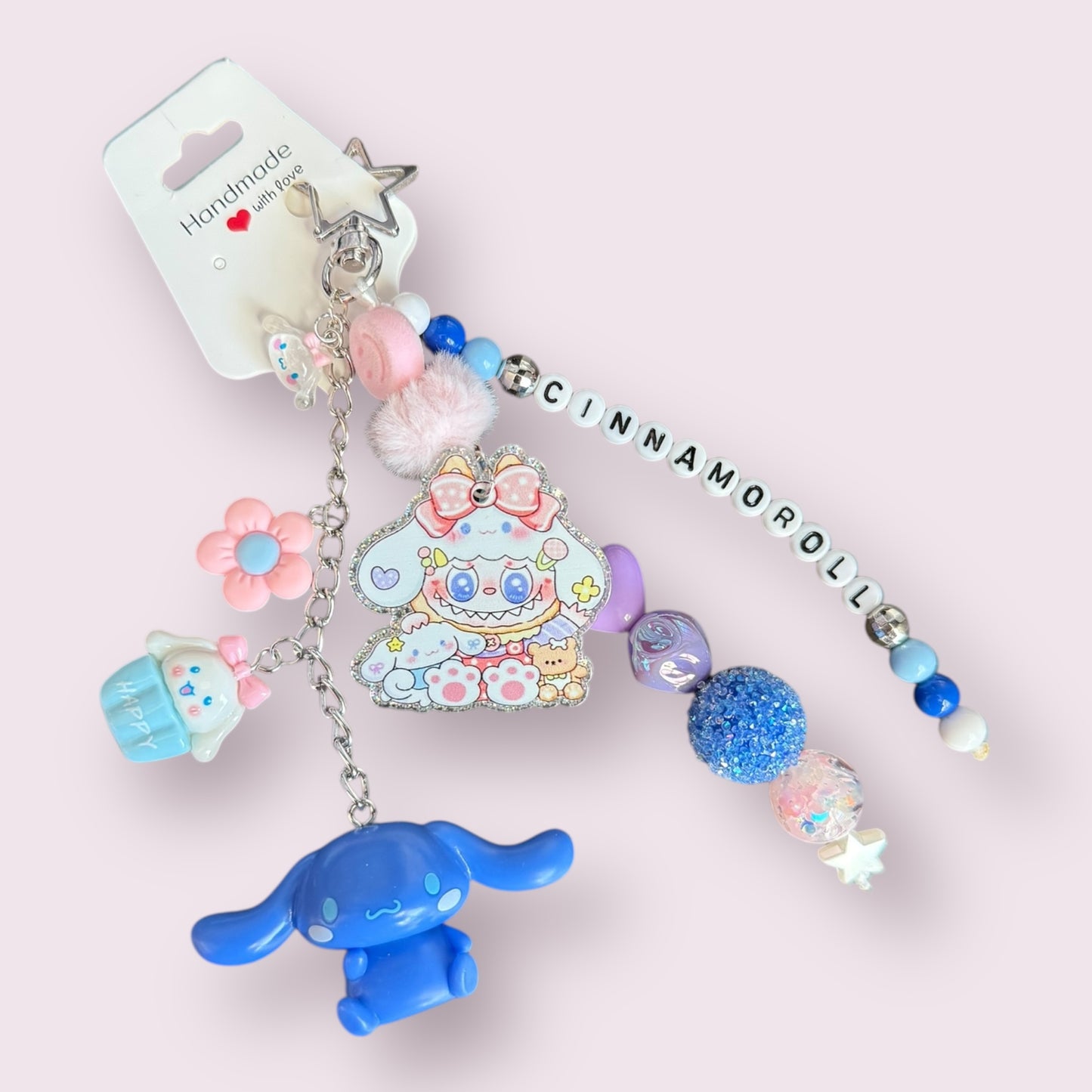 Cinnamoroll Inspired Bag Charm