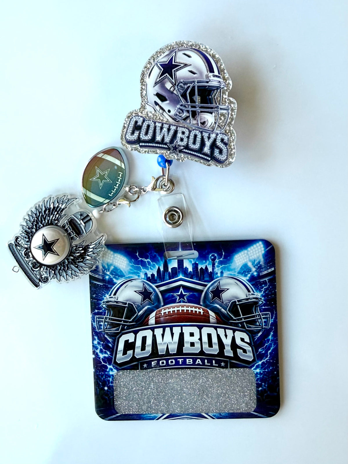Dallas Cowboys Interchangeable Badge Reel