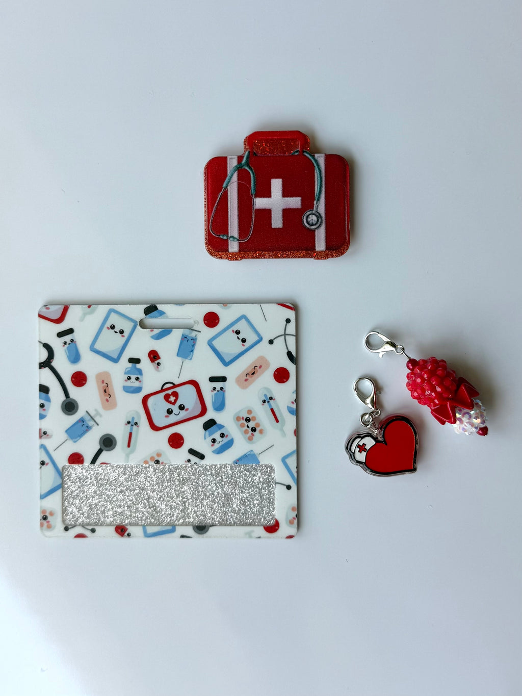 Doctor Bag Interchangeable Badge Reel