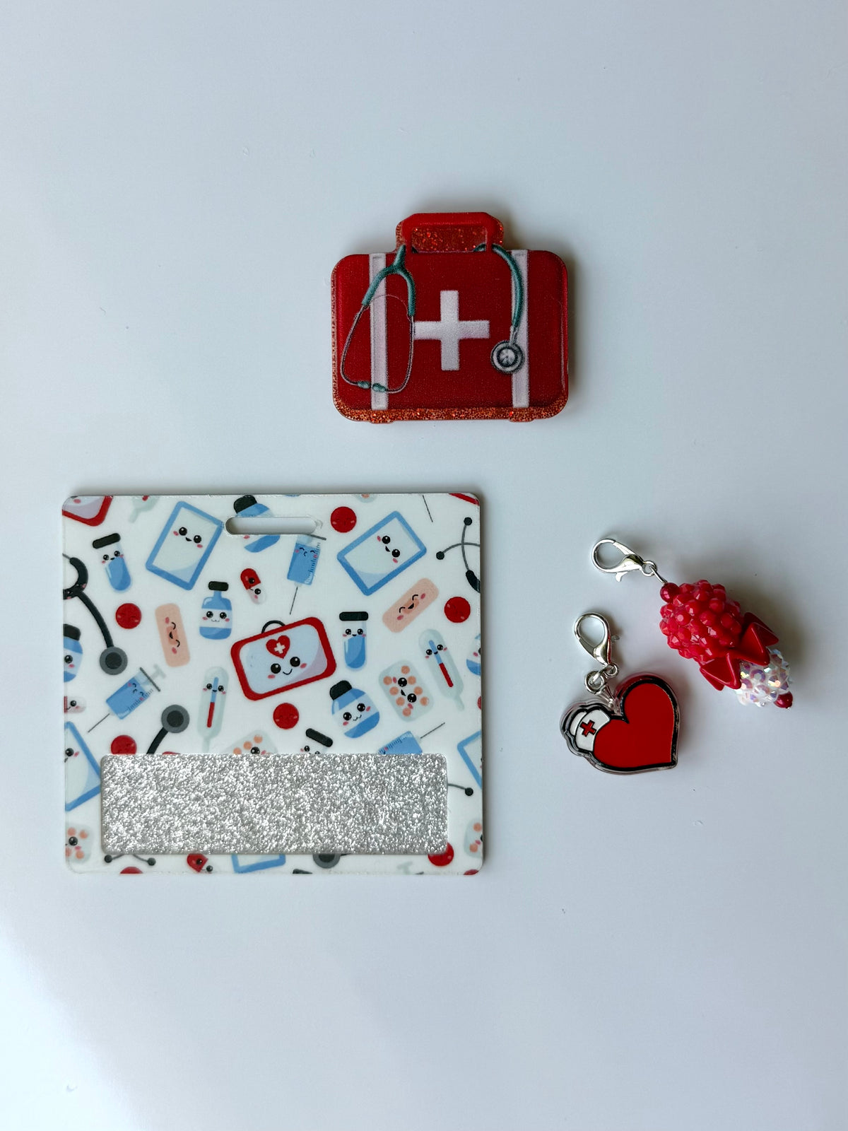 Doctor Bag Interchangeable Badge Reel