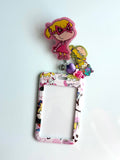 90s Babies Charmed Badge Reel with ID Holder