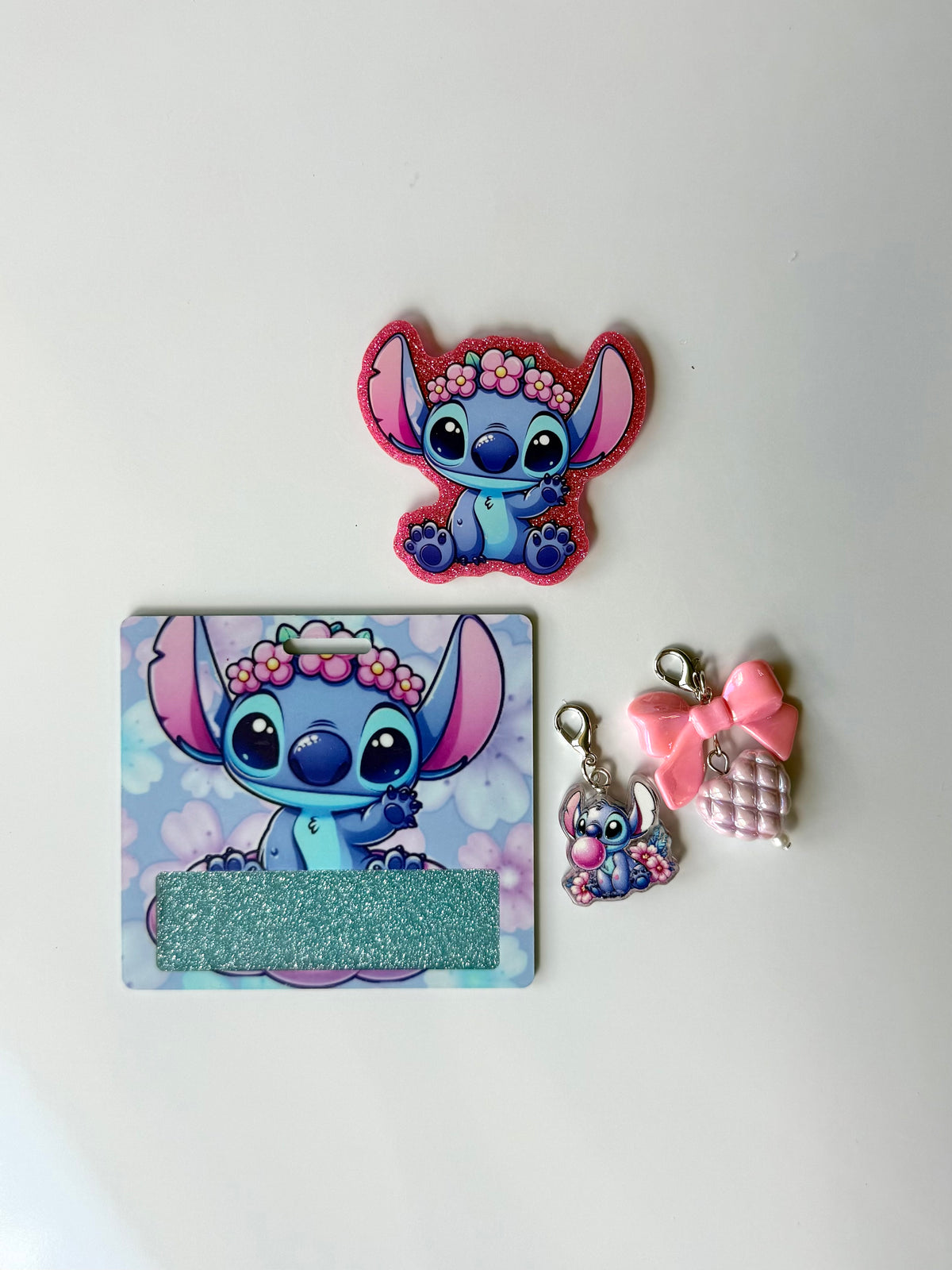 Stitchy Floral Crown Interchangeable Badge Reel Buddy