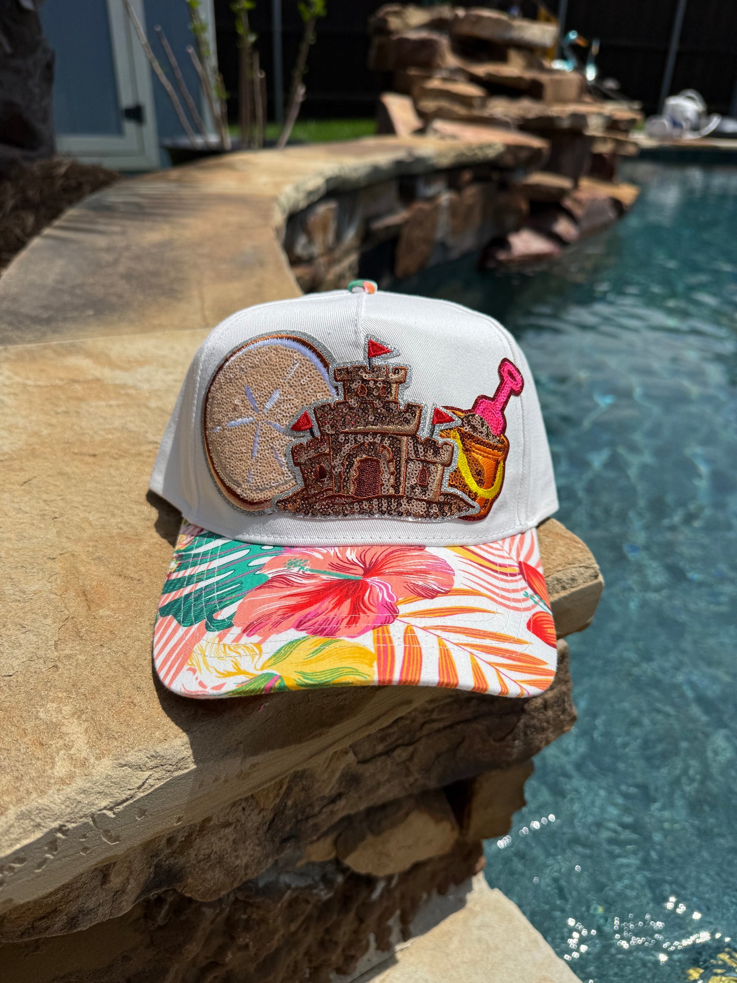 Sand Castle Summer Cap