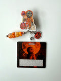 Halloween Movie Interchangeable Badge Reel Buddy