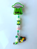 Alien & BigFoot Beaded Interchangeable Badge Reel