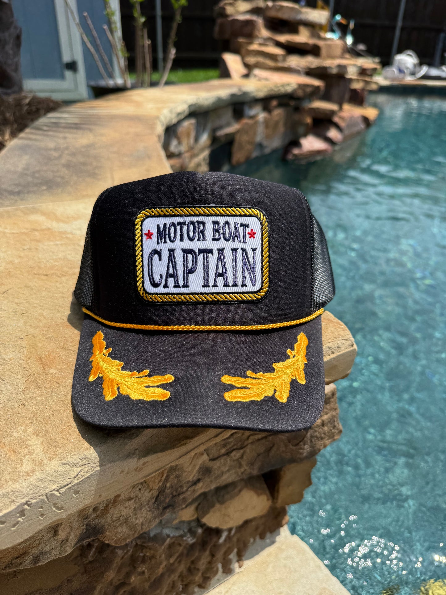 Motor Boat Captain Cap