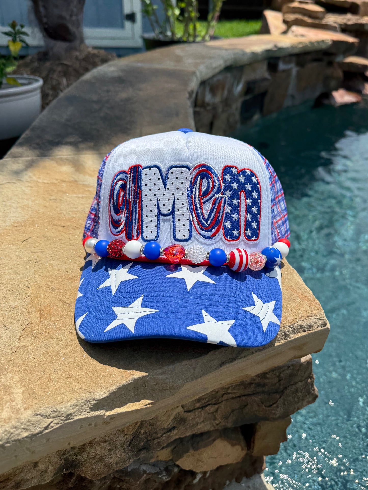Amen Fourth of July Cap