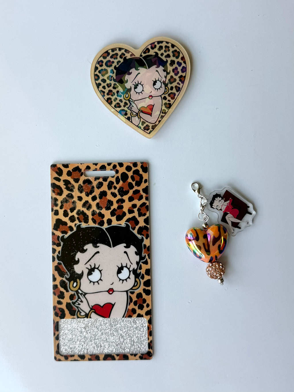 Leopard Boop! Interchangeable Badge Reel