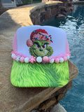 Grinch Christmas Cap