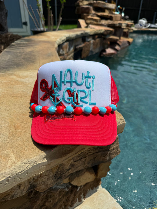 Nauti Girl Beach Cap