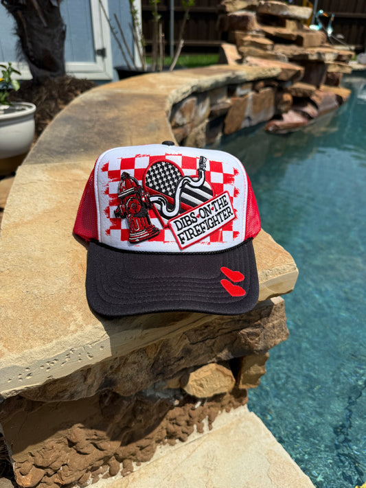 Dibs on the Firefighter Cap